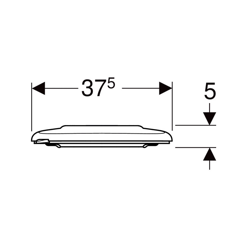 Geberit Selnova Comfort 501.559.01.1 — deska sedesowa