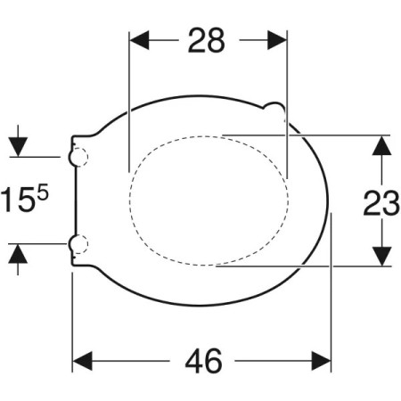 Geberit Selnova Comfort 501.559.01.1 — deska sedesowa