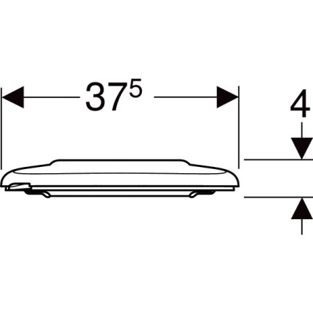 Geberit Selnova Comfort 502.791.00.1 — deska sedesowa dla niepełnospra