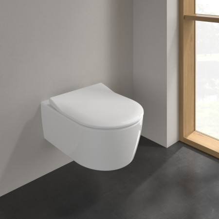 Villeroy & Boch Avento 9M87S101 — deska sedesowa SLIM wolnoopadająca