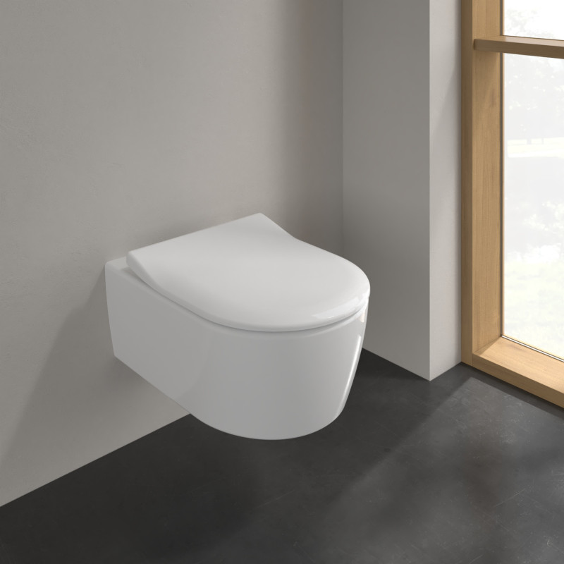 Villeroy & Boch Avento 9M87S101 — deska sedesowa SLIM wolnoopadająca