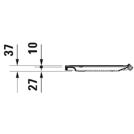 Duravit DuraStyle 0020790000 — deska sedesowa wolnoopadająca