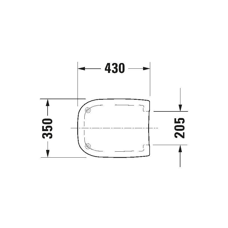Duravit D-Code Compact 0067310099 — deska sedesowa