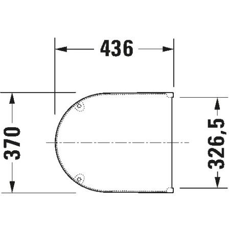 Duravit Starck 3 deska sedesowa biała 0063810000