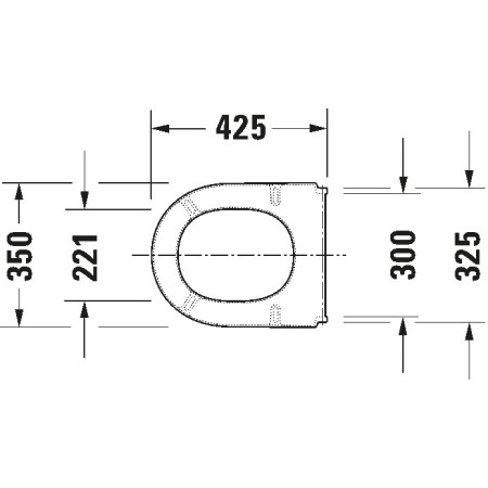 Duravit Starck 3 deska sedesowa biała 0063810000