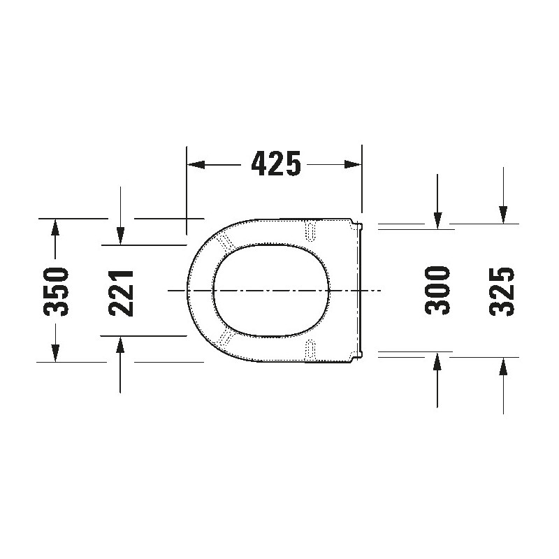 Duravit Starck 3 deska sedesowa biała 0063810000