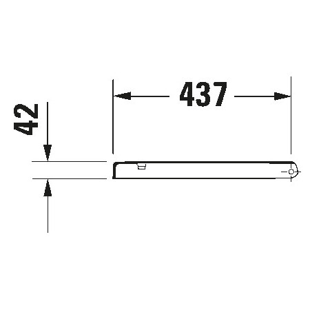 Duravit Starck 1 deska sedesowa wolnoopadająca 0065880099