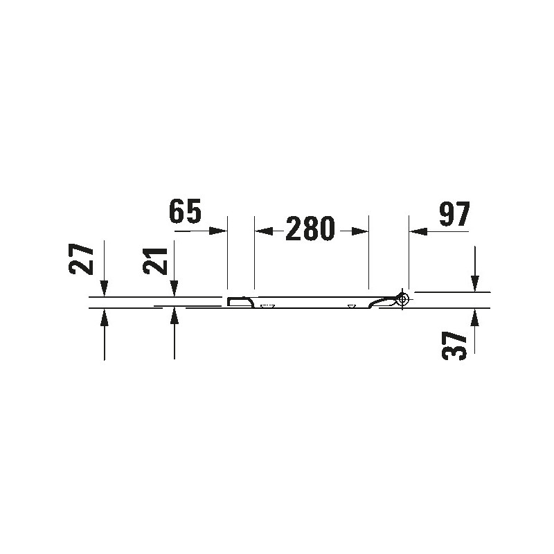 Duravit DuraStyle deska sedesowa biała 0020710000