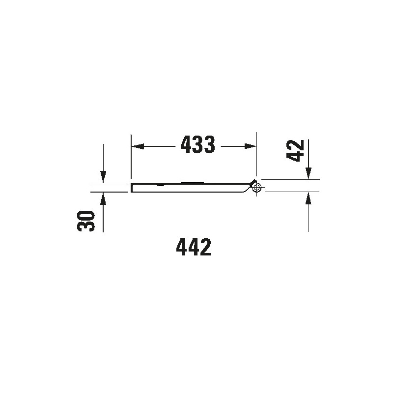 Duravit DuraStyle deska sedesowa biała 0020710000