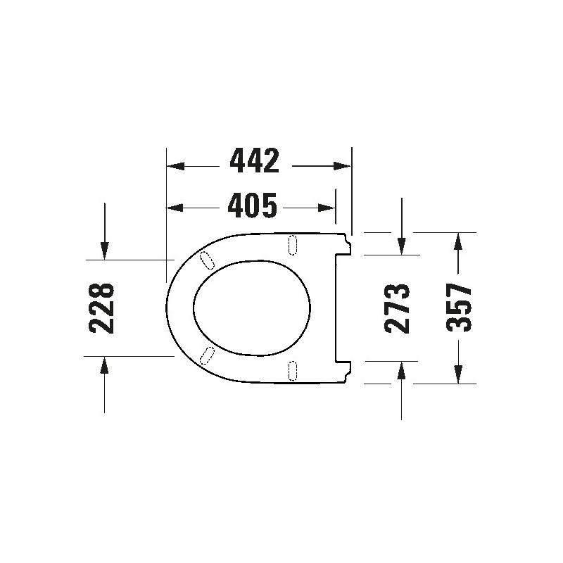 Duravit DuraStyle deska sedesowa biała 0020710000