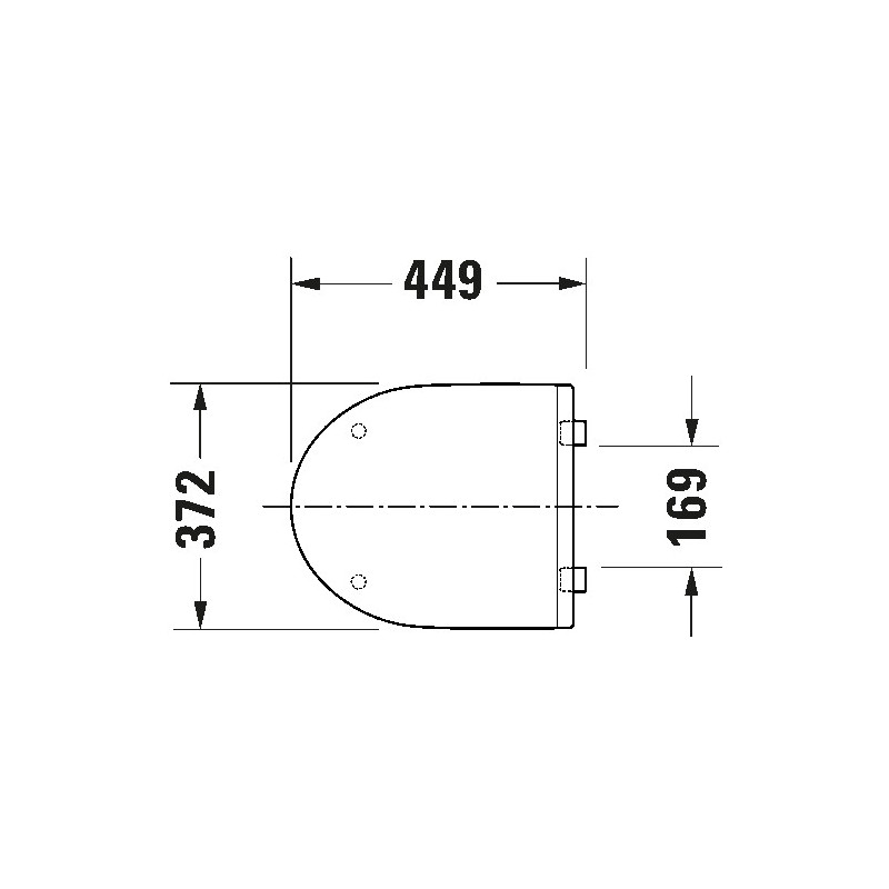 Duravit DuraStyle deska sedesowa biała 0020710000