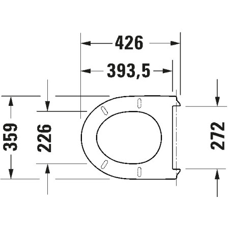 Duravit DuraStyle deska sedesowa wolnoopadająca 0026190000