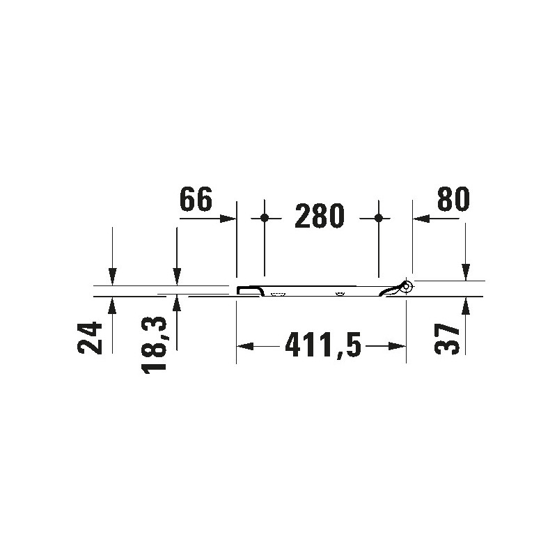Duravit DuraStyle deska sedesowa wolnoopadająca 0026190000