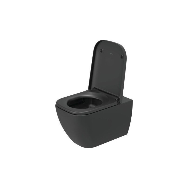 Duravit Happy D.2 deska sedesowa wolnoopadająca antracyt 0064591300