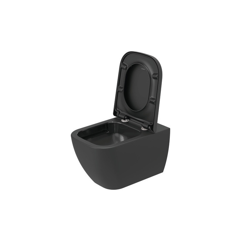 Duravit Happy D.2 deska sedesowa wolnoopadająca antracyt 0064591300