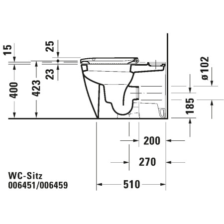 Duravit Happy D.2 deska sedesowa wolnoopadająca antracyt 0064591300
