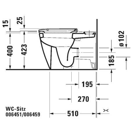 Duravit Happy D.2 deska sedesowa wolnoopadająca antracyt 0064591300