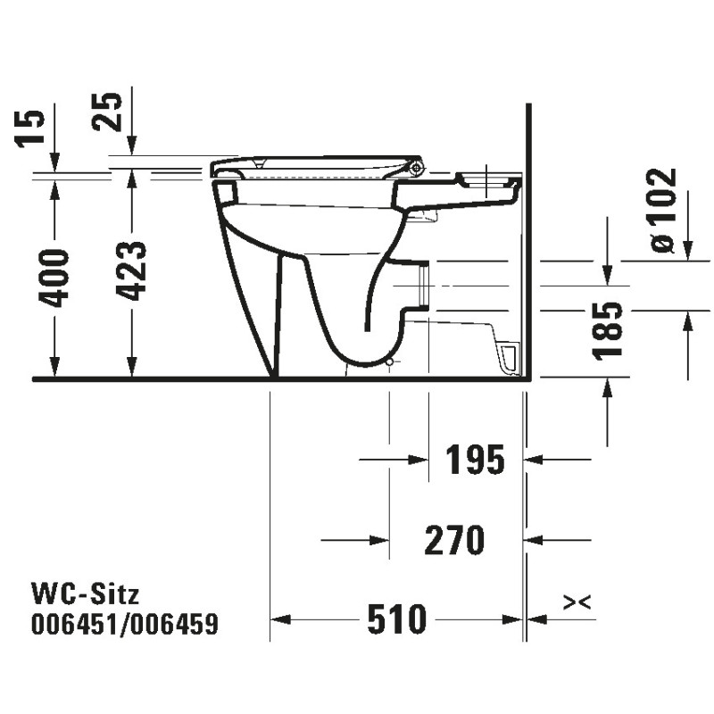 Duravit Happy D.2 deska sedesowa wolnoopadająca antracyt 0064591300