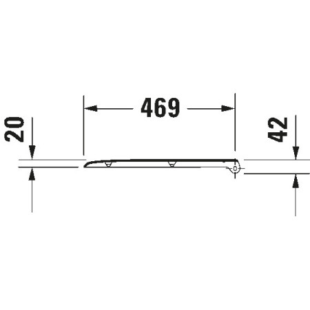 Duravit D-Code Vital deska sedesowa biała 0060310000