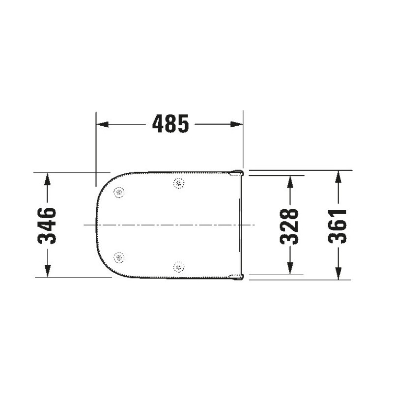 Duravit D-Code Vital deska sedesowa wolnoopadająca 0060390000