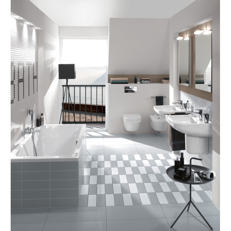 Villeroy&Boch Viconnect Przycisk spłukujący WC chrom srebrny 92218061