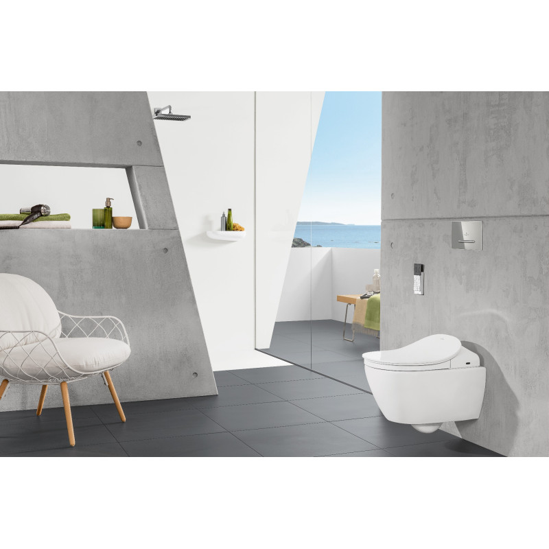 Villeroy&Boch Viconnect Przycisk spłukujący WC chrom srebrny 92218061