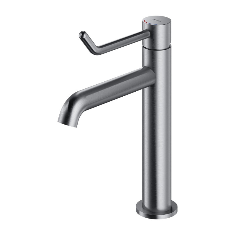 Omnires Y Inclusive Design bateria umywalkowa 24,4 cm nikiel szczotkow