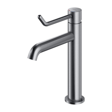 Omnires Y Inclusive Design bateria umywalkowa 24,4 cm nikiel szczotkow