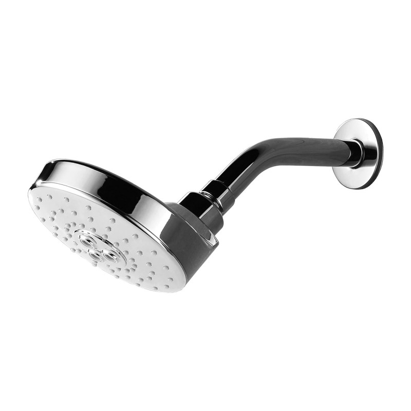Omnires Douglas DOUGLAS-WCR deszczownica z ramieniem 13 cm chrom