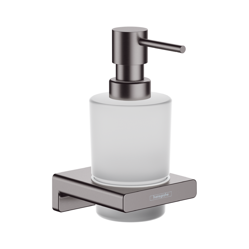 Hansgrohe AddStoris Q 41745340 dozownik mydła czarny chrom szczotkowan