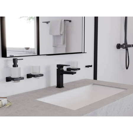 Hansgrohe AddStoris Q 41745670 dozownik mydła czarny matowy