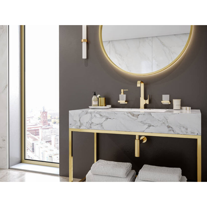 Hansgrohe AddStoris Q 41745990 dozownik mydła złoty połysk