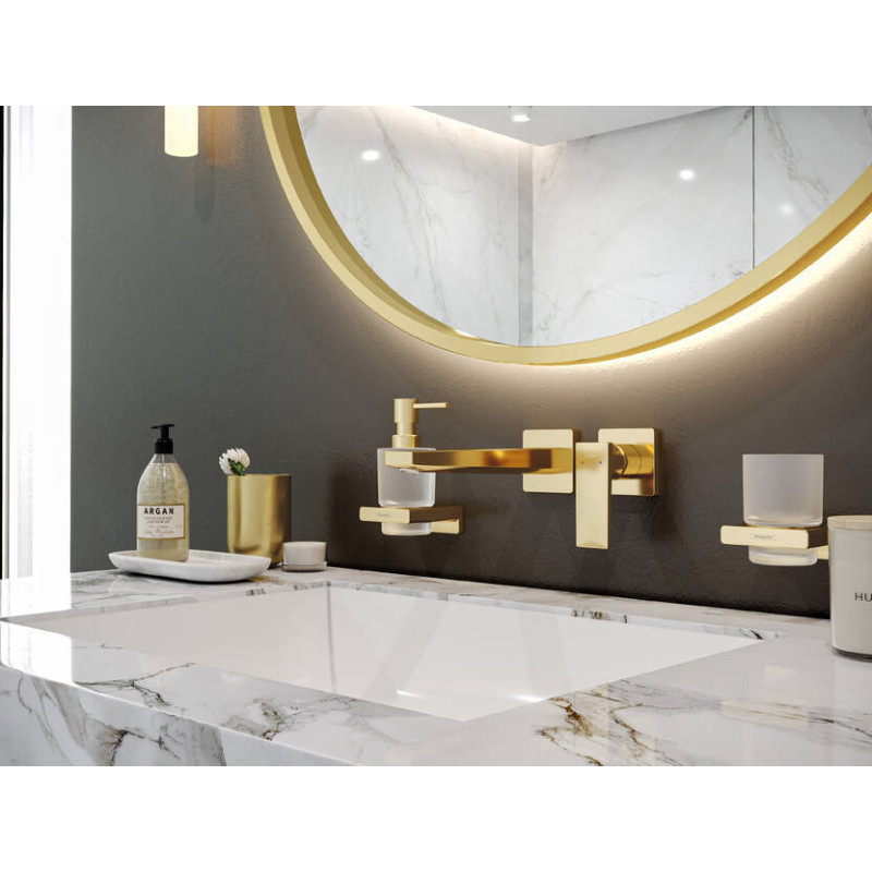 Hansgrohe AddStoris Q 41745990 dozownik mydła złoty połysk