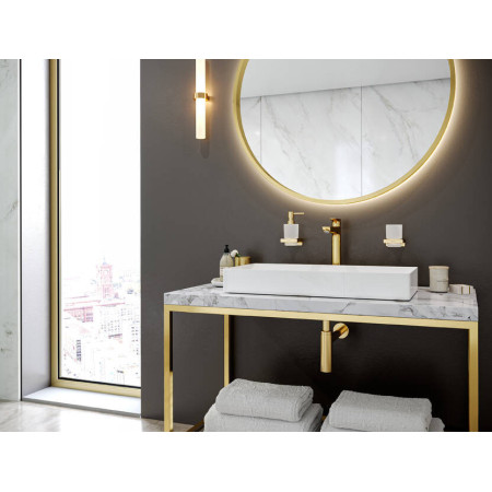 Hansgrohe AddStoris Q 41745990 dozownik mydła złoty połysk