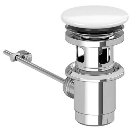 Villeroy&Boch Korek do umywalki/bidetu biały zamykany odpływ 68100001