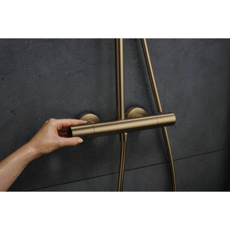 hansgrohe Pulsify S Puro 24237140 komplet prysznicowy 260 1jet Brąz Sz