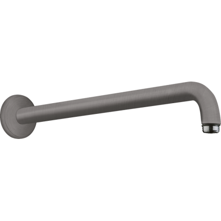 Hansgrohe Ramię prysznicowe 38,9 cm ścienne Czarny Chrom Szczotkowany 27413340