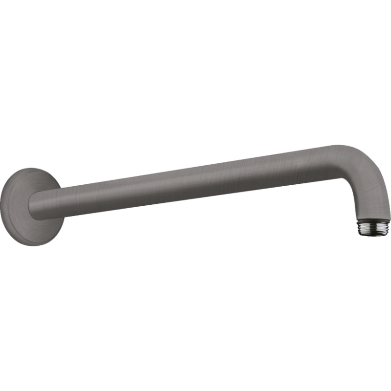 Hansgrohe Ramię prysznicowe 38,9 cm ścienne Czarny Chrom Szczotkowany 27413340