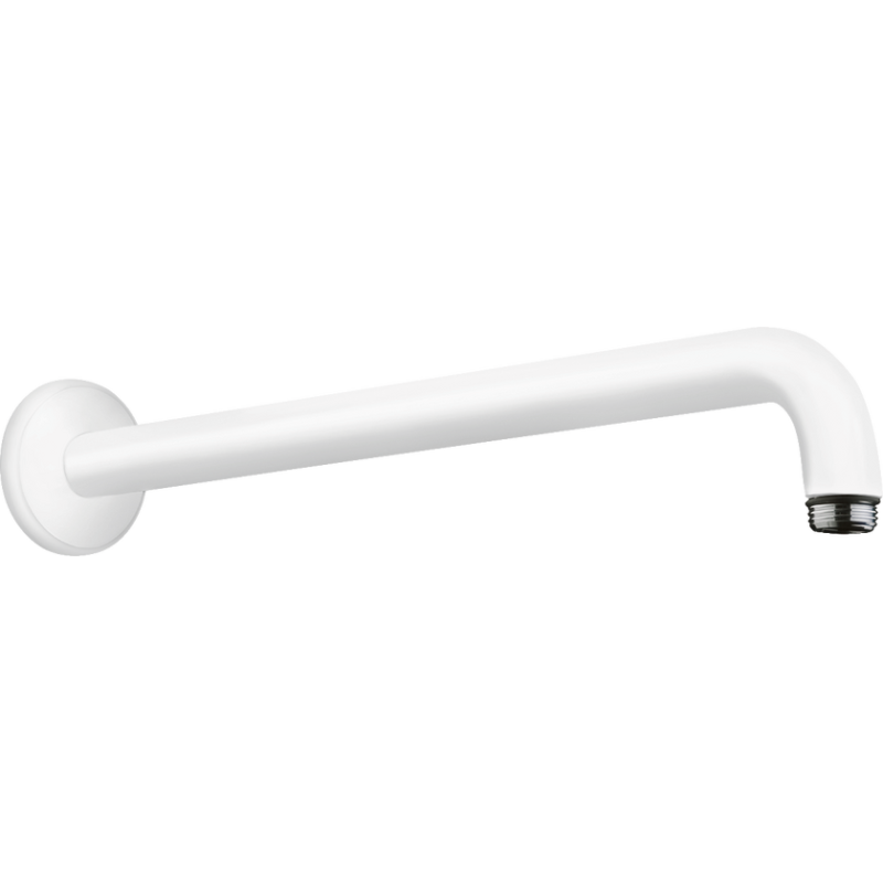 Hansgrohe Ramię prysznicowe 38,9 cm ścienne Biały Mat 27413700