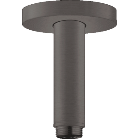 Hansgrohe Przyłącze sufitowe S 10 cm czarny chrom szczotkowany 2739334