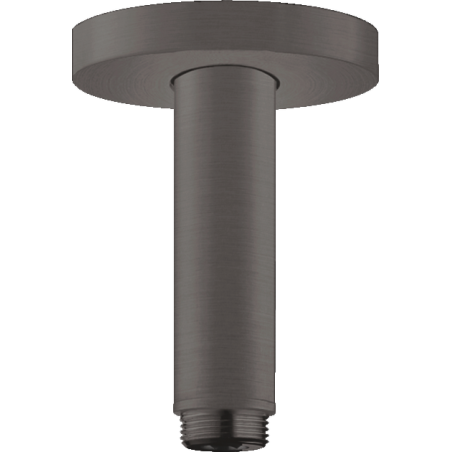 Hansgrohe Przyłącze sufitowe S 10 cm czarny chrom szczotkowany 2739334