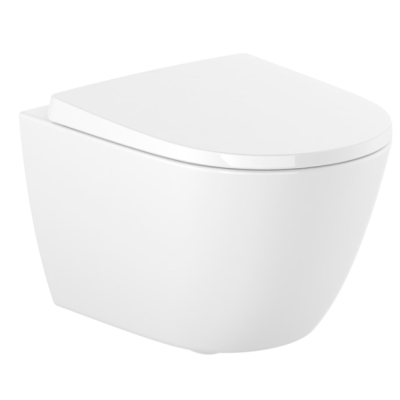 Roca Ona Compacto A34H689000 miska WC podwieszana Rimless z deską