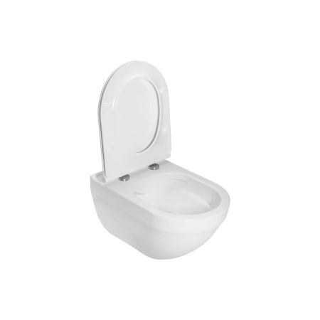 Roca Hebe A34H138000 miska WC podwieszana Rimless z deską SLIM