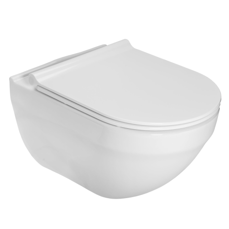 Roca Hebe A34H138000 miska WC podwieszana Rimless z deską SLIM