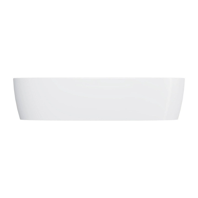 Omnires ATLANTA505BP umywalka nablatowa 50x39 cm biały połysk