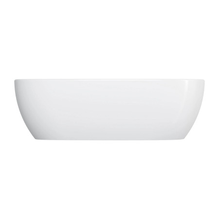 Omnires PORTLAND370BP umywalka nablatowa 37x37 cm biały połysk