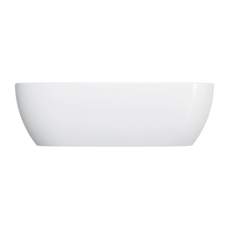 Omnires PORTLAND370BP umywalka nablatowa 37x37 cm biały połysk