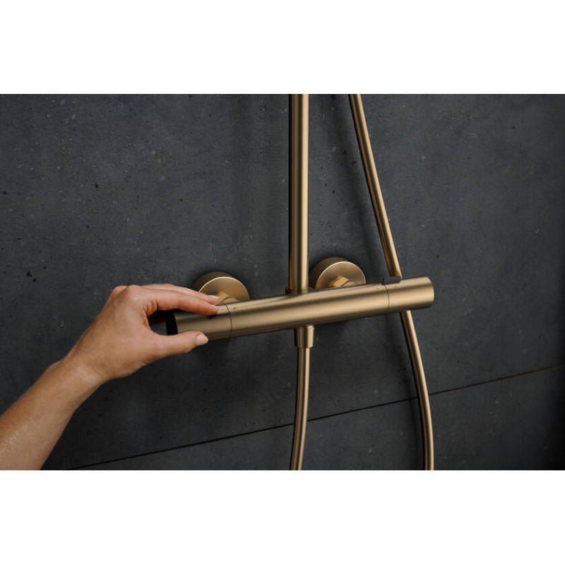 Hansgrohe Pulsify S Puro 24236140 zestaw prysznicowy z termostatem brą