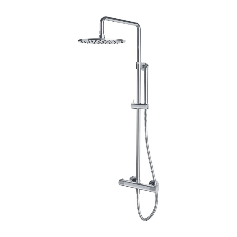 Omnires Contour CT8044CR – zestaw prysznicowy termostatyczny chrom