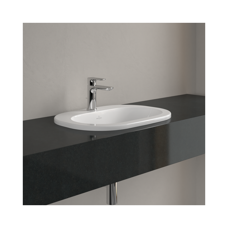 Villeroy&Boch O.novo Umywalka wpuszczana w blat 56 cm biała 41615601